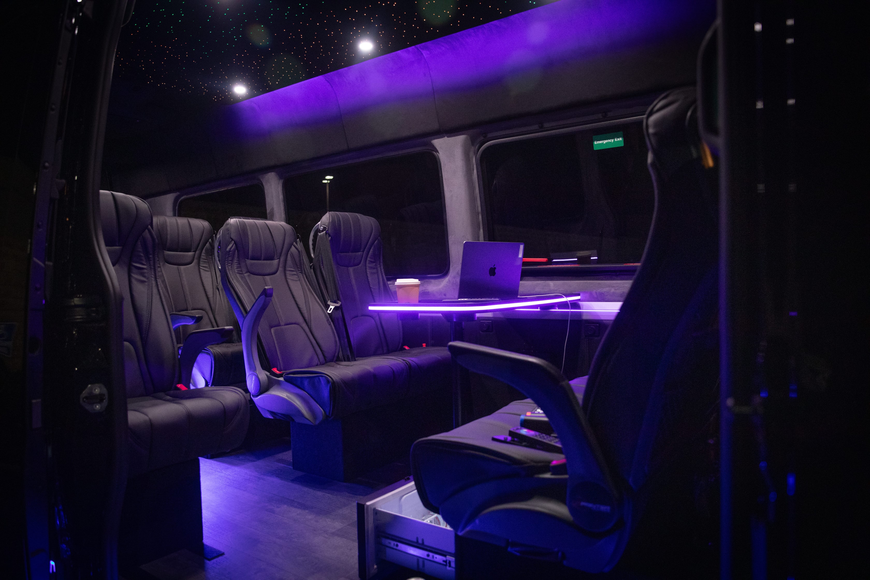 Limo style vans
